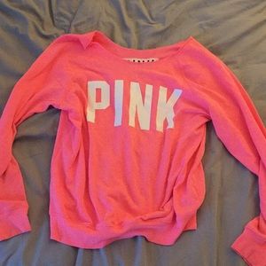 Pink sweatshirt
